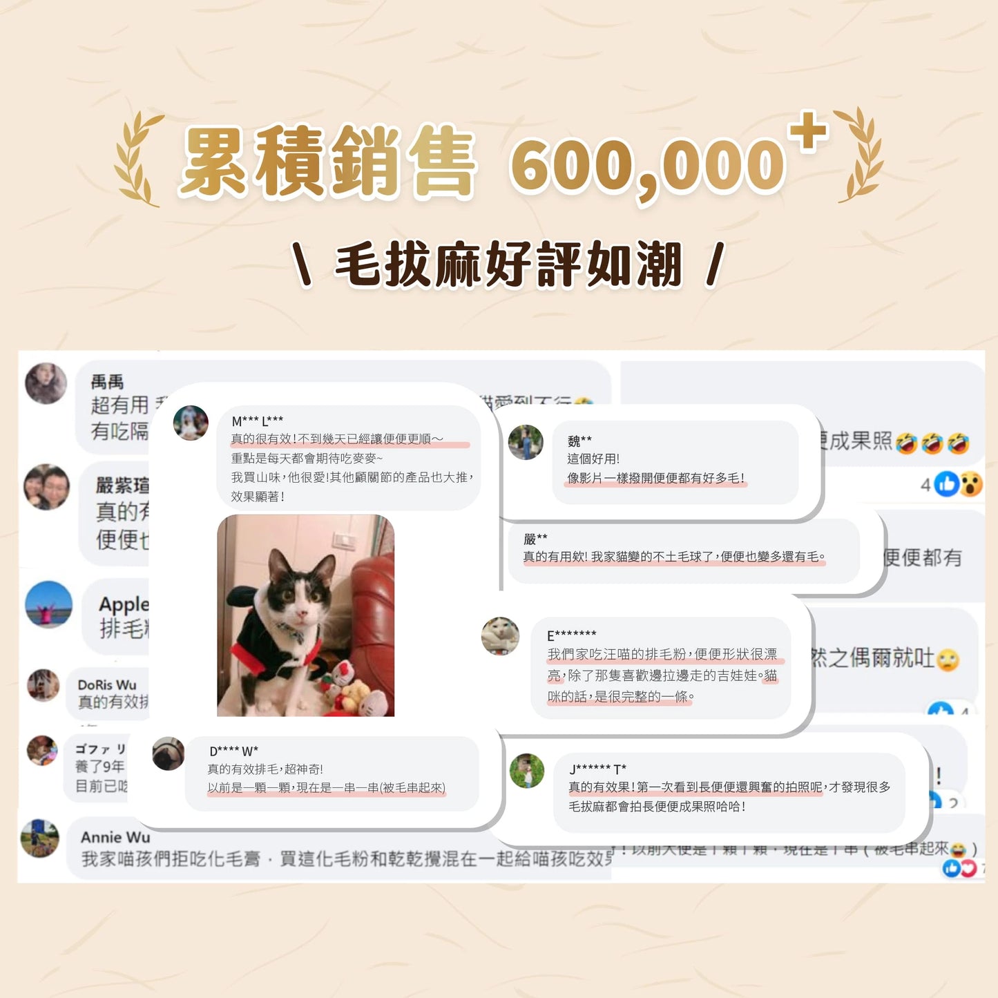 汪喵星球 天然排毛粉 原味 新配方