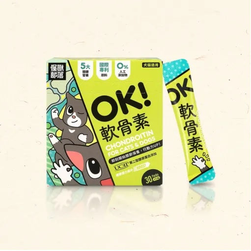 怪獸部落 OK!軟骨素(1.5G×30包)
