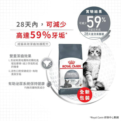 ROYAL CANIN 法國皇家 FCN CAT Dental Care 成貓高效潔齒加護配方