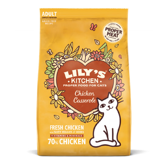 LILY'S KITCHEN 貓糧 無穀物滋味雞肉餐 2kg 原裝行貨