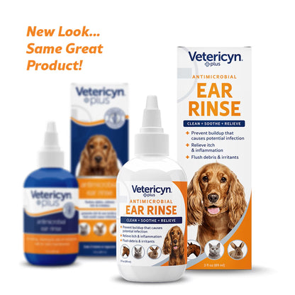 Vetericyn Plus 維特寵物神仙水 Ear Rinse 全動物 耳朵三效潔護滴劑 (液態)