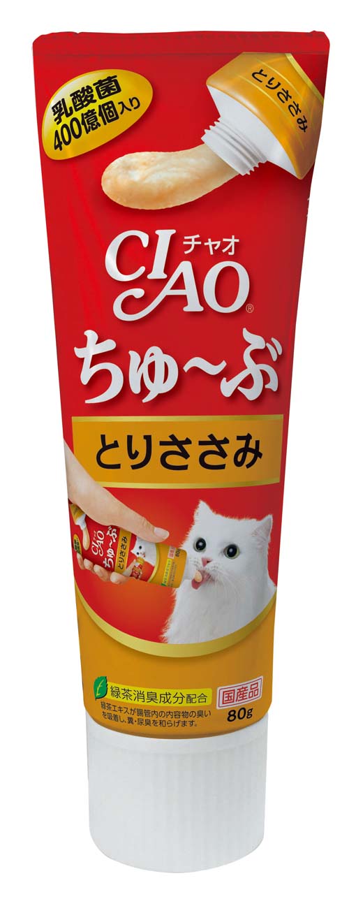 CIAO CHUBU 日本貓用營養肉泥膏 乳酸菌營養膏 雞肉味 80g