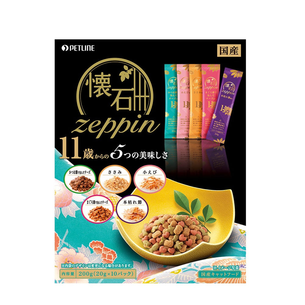 日清 懷石料理 Zeppin貓小食 五款滿足口味