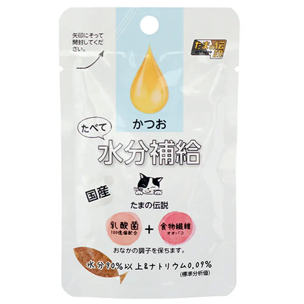 日本三洋 貓之水滴 貓用水份補給 鰹魚 30g