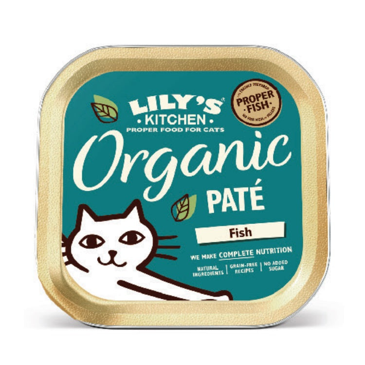 LILY'S KITCHEN 有機鮮魚常餐 ORGANIC PATÉ FISH 85G 原裝行貨