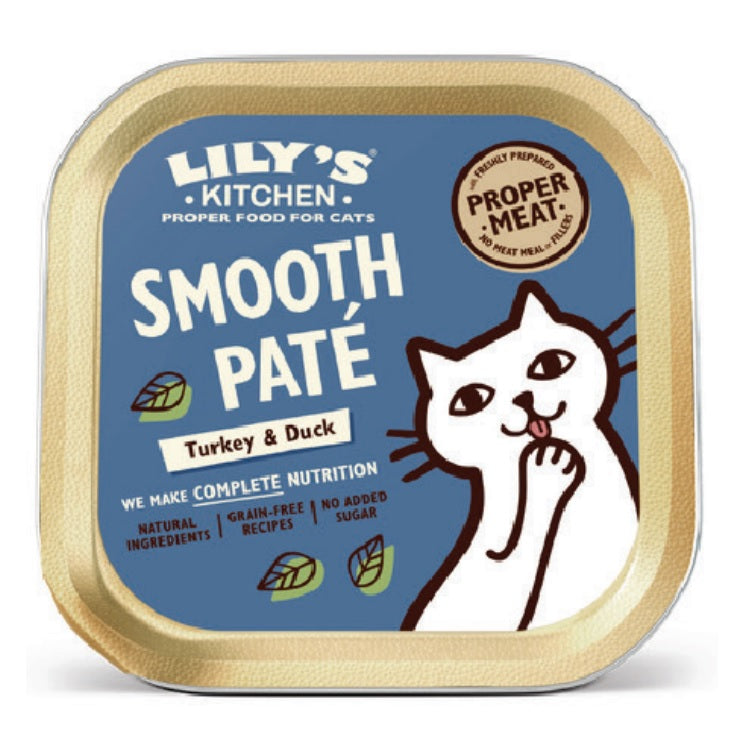 LILY'S KITCHEN 火雞鴨肉 SMOOTH PATÉ TURKEY & DUCK 85g 原裝行貨