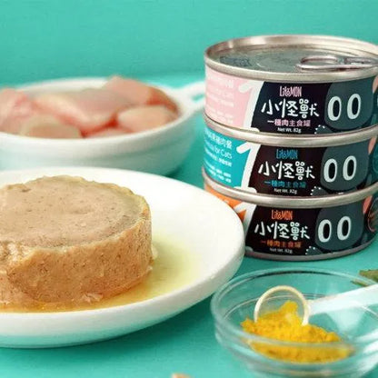 怪獸部落 1種肉低敏無膠主食罐 82g/165g【預購】