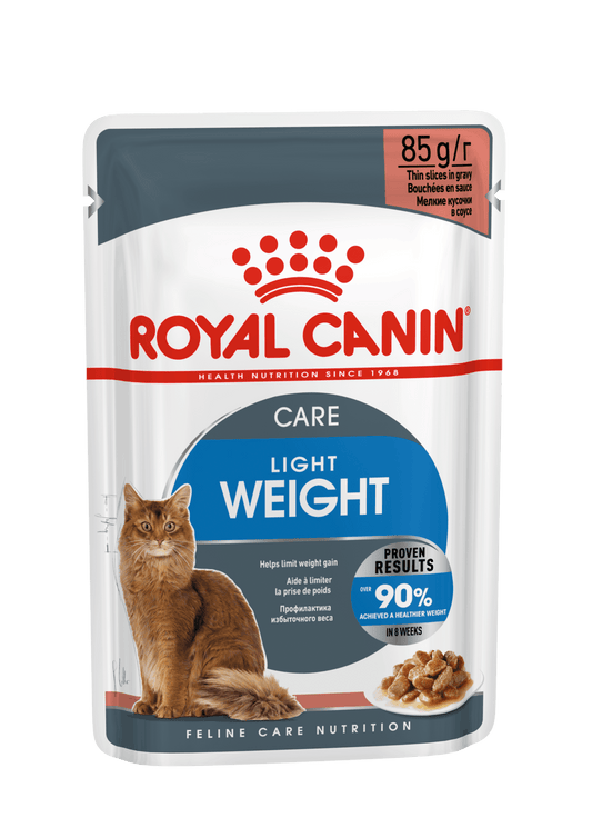ROYAL CANIN 法國皇家 FCN CAT LIGHT WCARE 成貓體重控制加護主食濕糧(肉汁)85G
