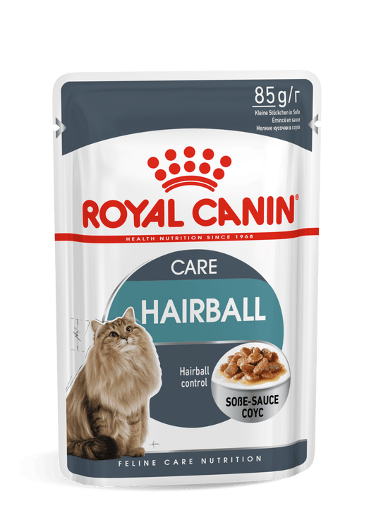 ROYAL CANIN 法國皇家 FHN CAT HAIRBALL CARE 成貓除毛球加護主食濕糧(肉汁) 85g