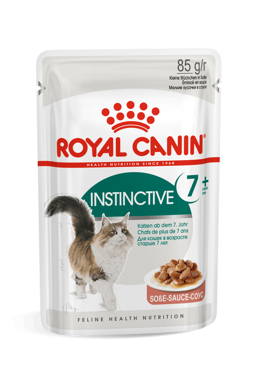 ROYAL CANIN 法國皇家 FHN CAT INSTINC 7+ 成貓7+理想體態營養主食濕糧（肉汁） 85G