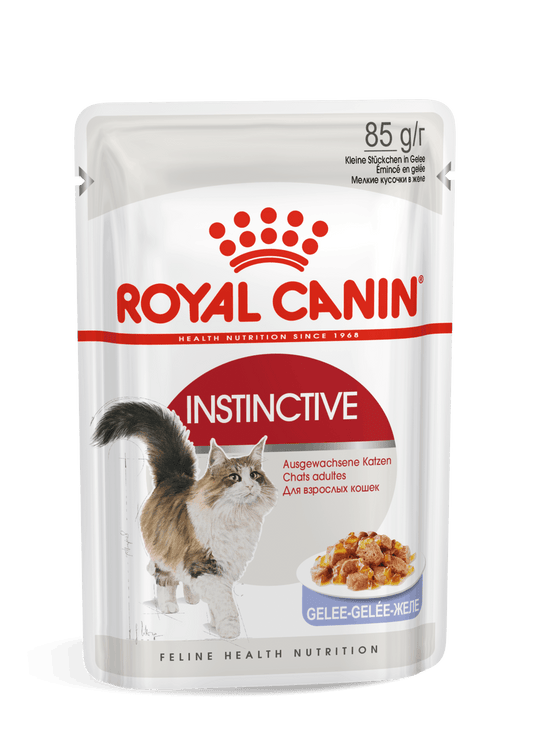 ROYAL CANIN 法國皇家 FHN CAT INSTINCTIVE 成貓理想體態營養主食濕糧（啫喱）85g