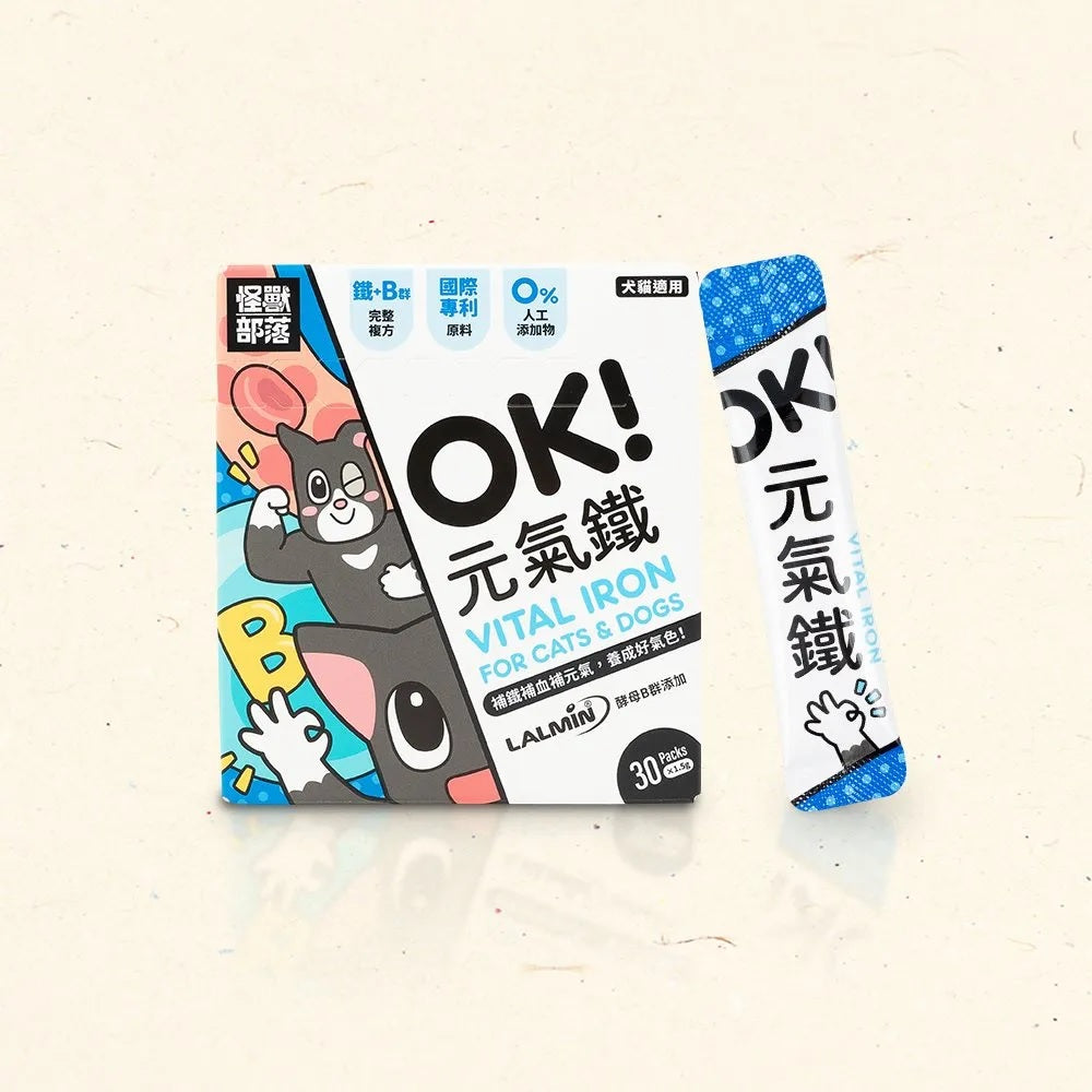 怪獸部落 OK！元氣鐵（1.5G×30包）